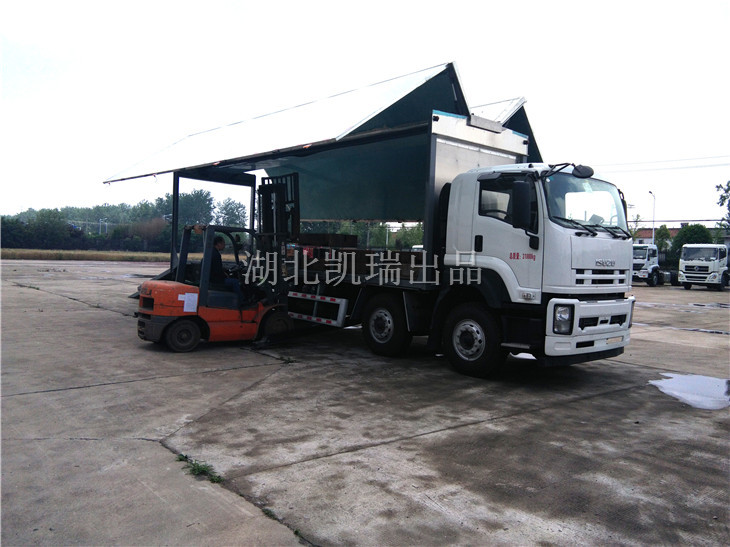 廂式計量檢衡車-五十鈴廂式檢衡車-國六四軸廂式檢衡車- DWJ5321JJHXS6型計量檢衡車